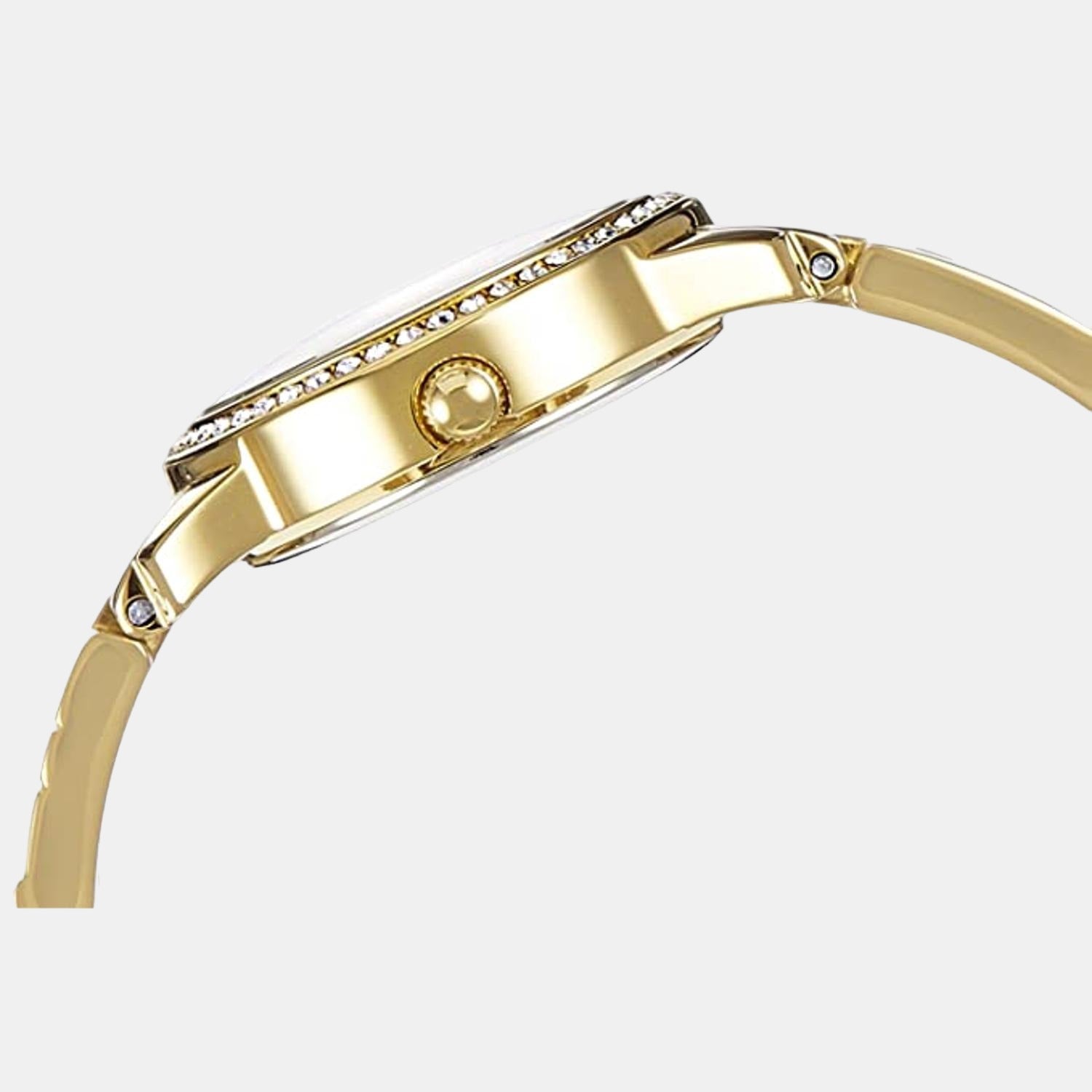 Guess Women Round Gold watch