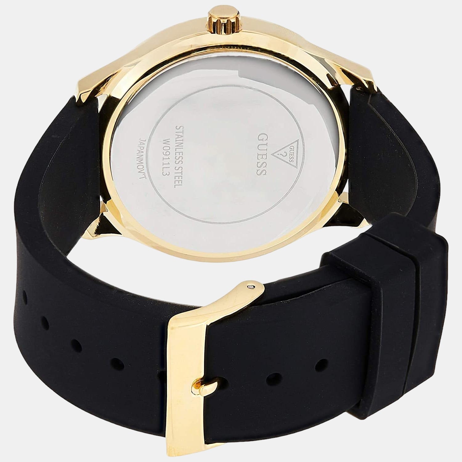 Guess Women Round Gold watch