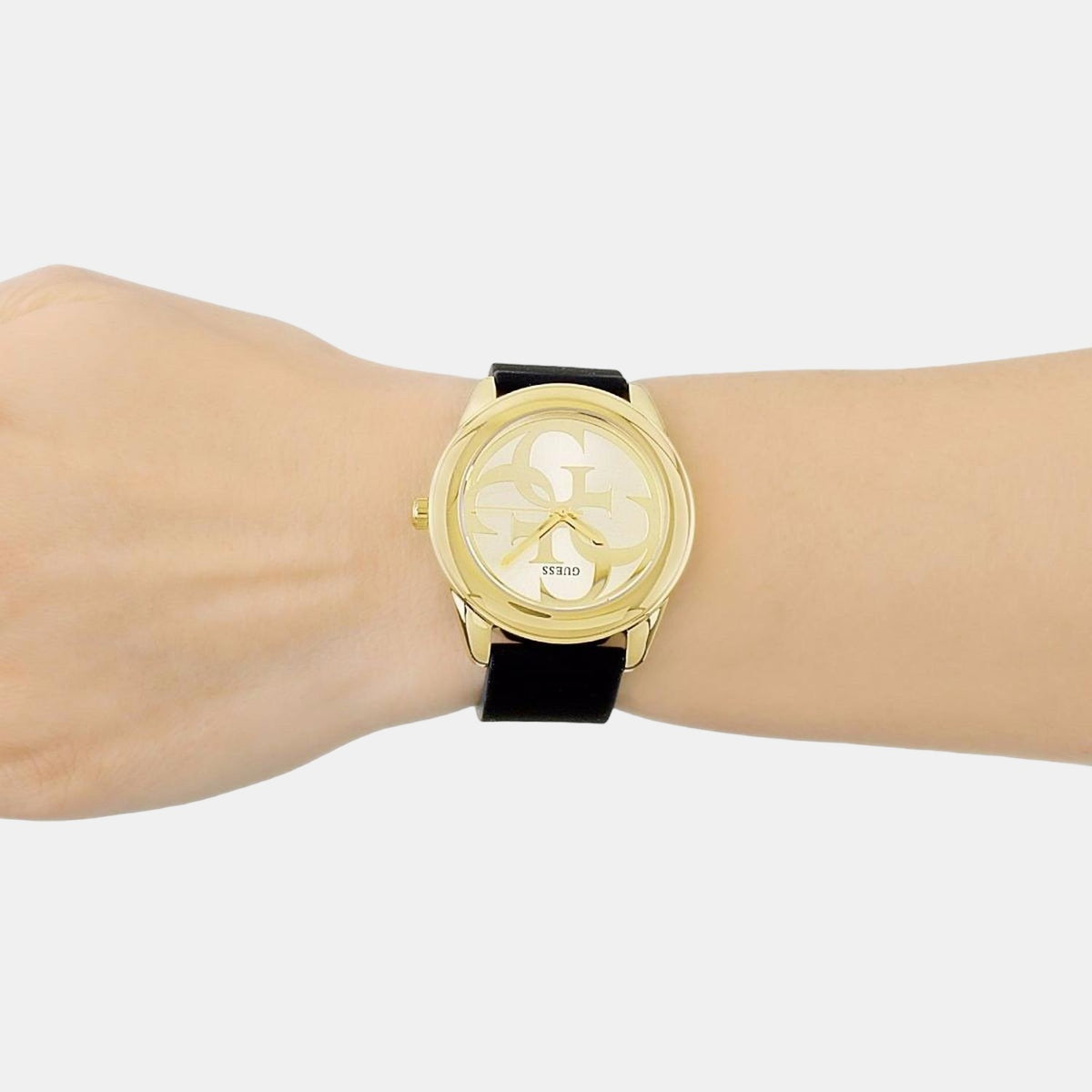 Guess Stainless Steel Round watch