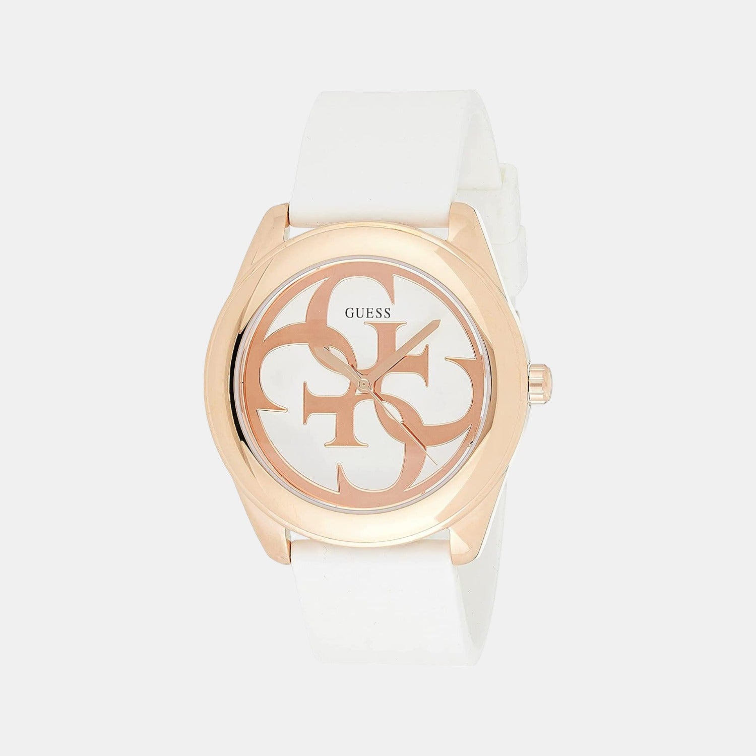 Guess Round White Analog watch