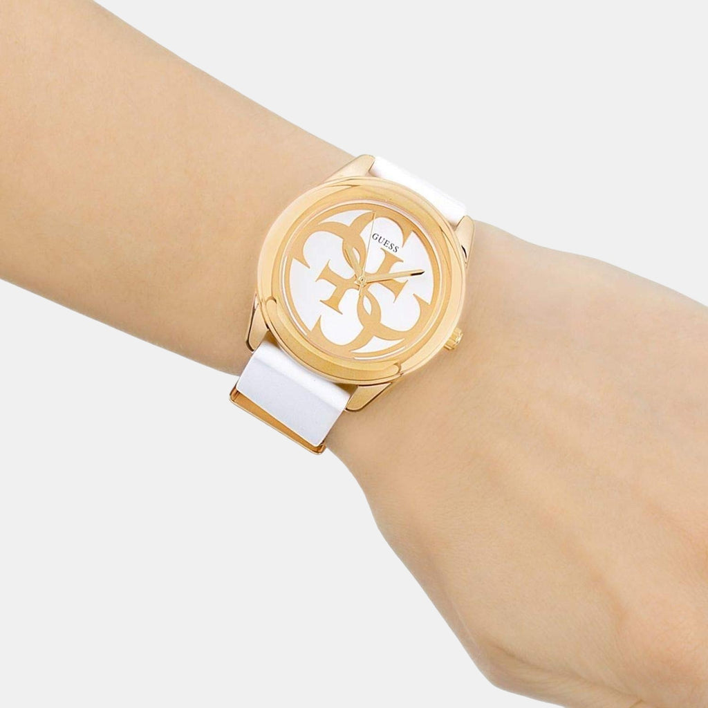 Guess Stainless Steel Round watch