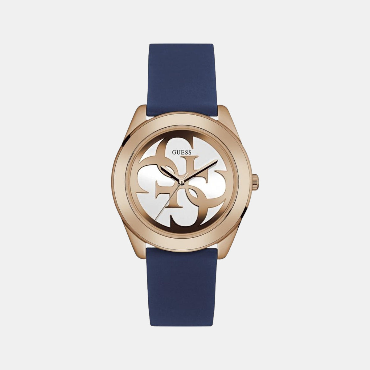 Guess Round White Analog watch