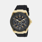 Guess Round Black Chronograph watch