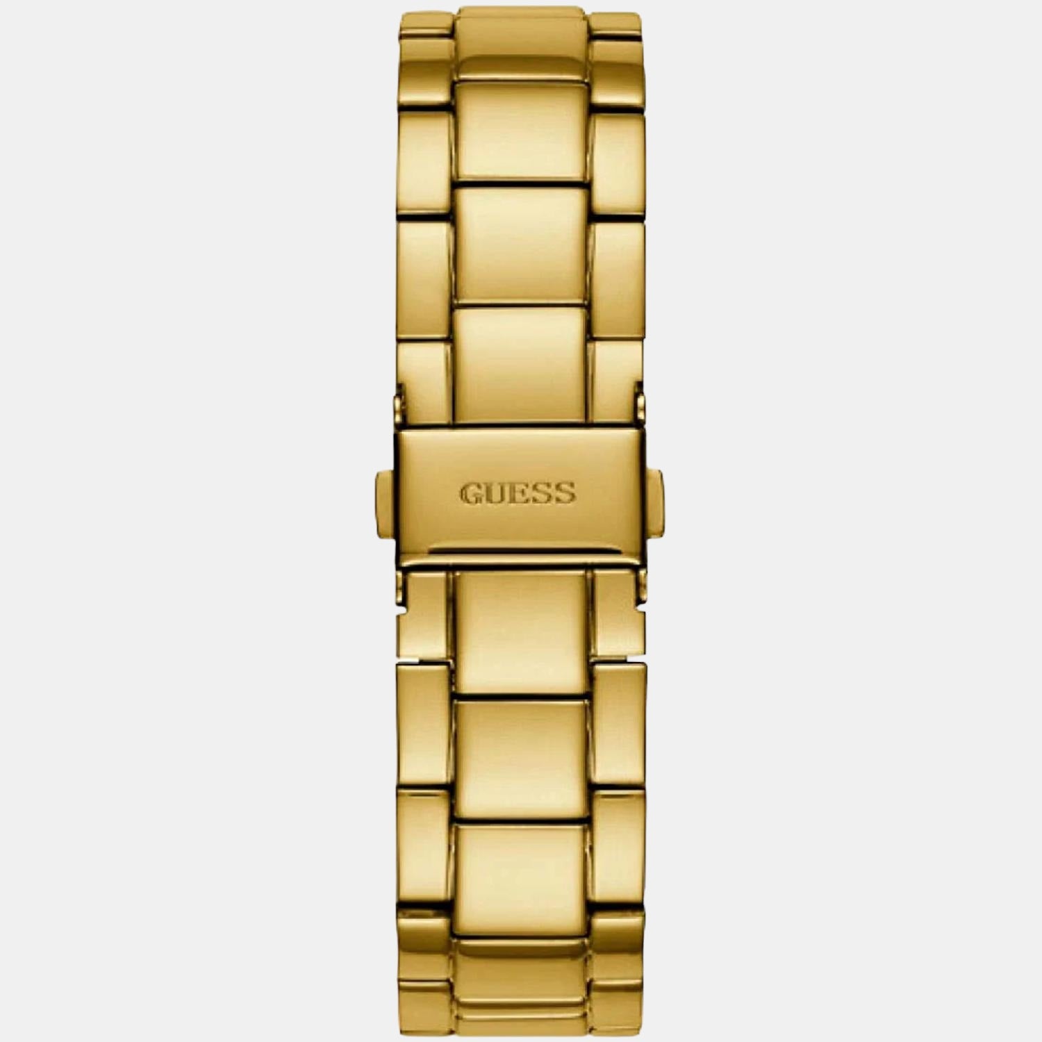Guess Stainless Steel Beige watch
