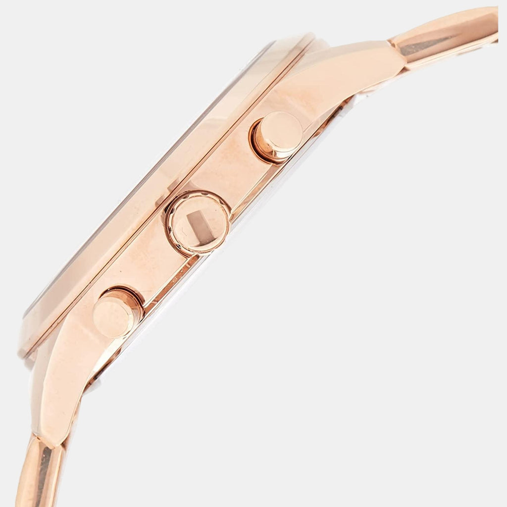 Guess Women Round Rose Gold watch
