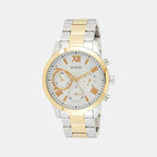 Guess Round Beige Chronograph watch