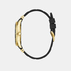 Guess Women Round Black watch