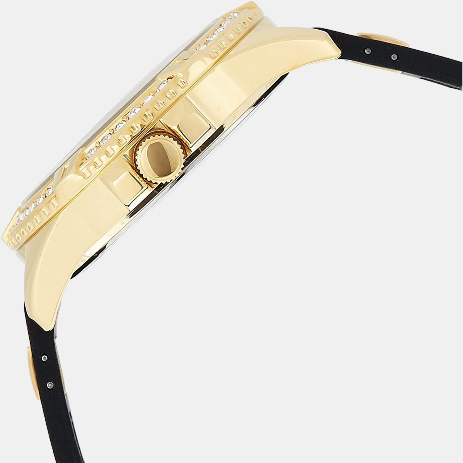 Guess Women Round Gold watch