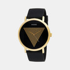 Guess Round Black Analog watch