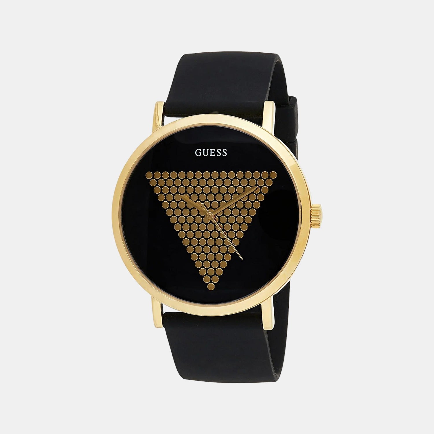 Guess Round Black Analog watch