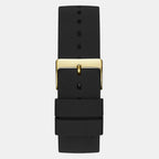 Guess Men Round Black watch
