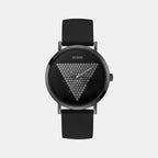 Guess Round Black Analog watch