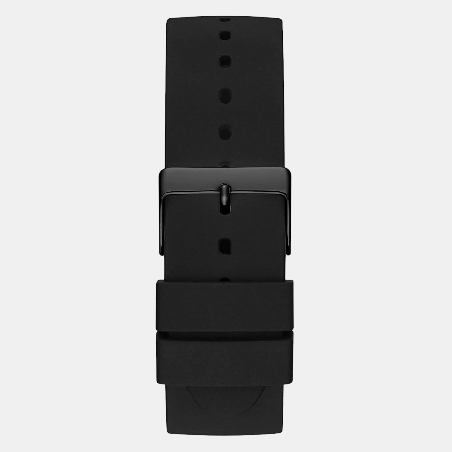 Guess Men Round Black watch