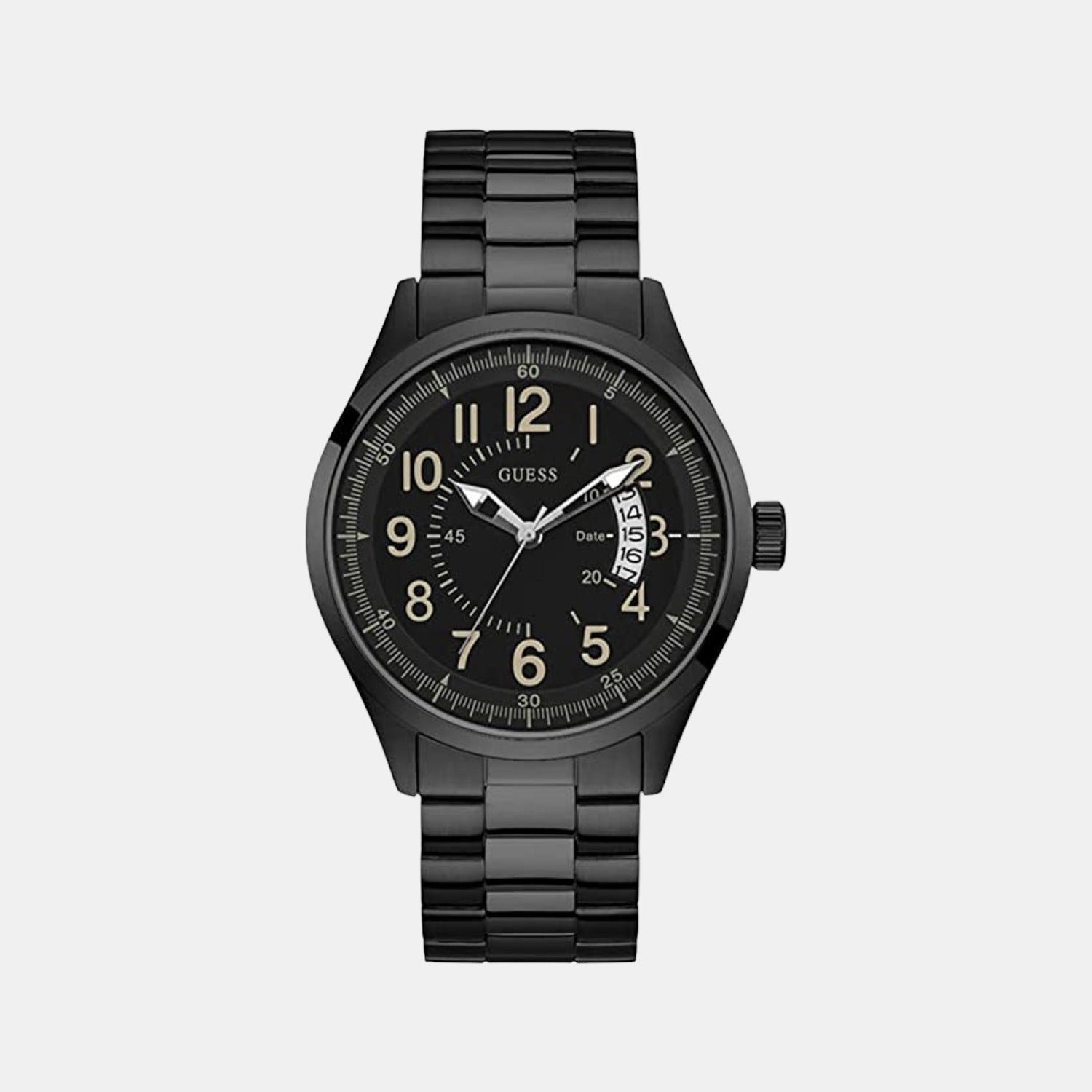 Guess Round Black Analog watch