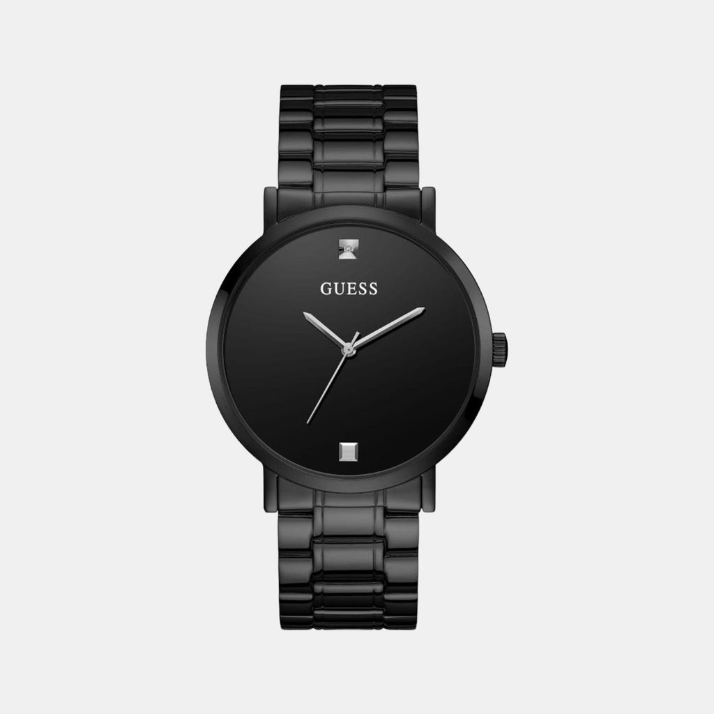 Guess Round Black Analog watch