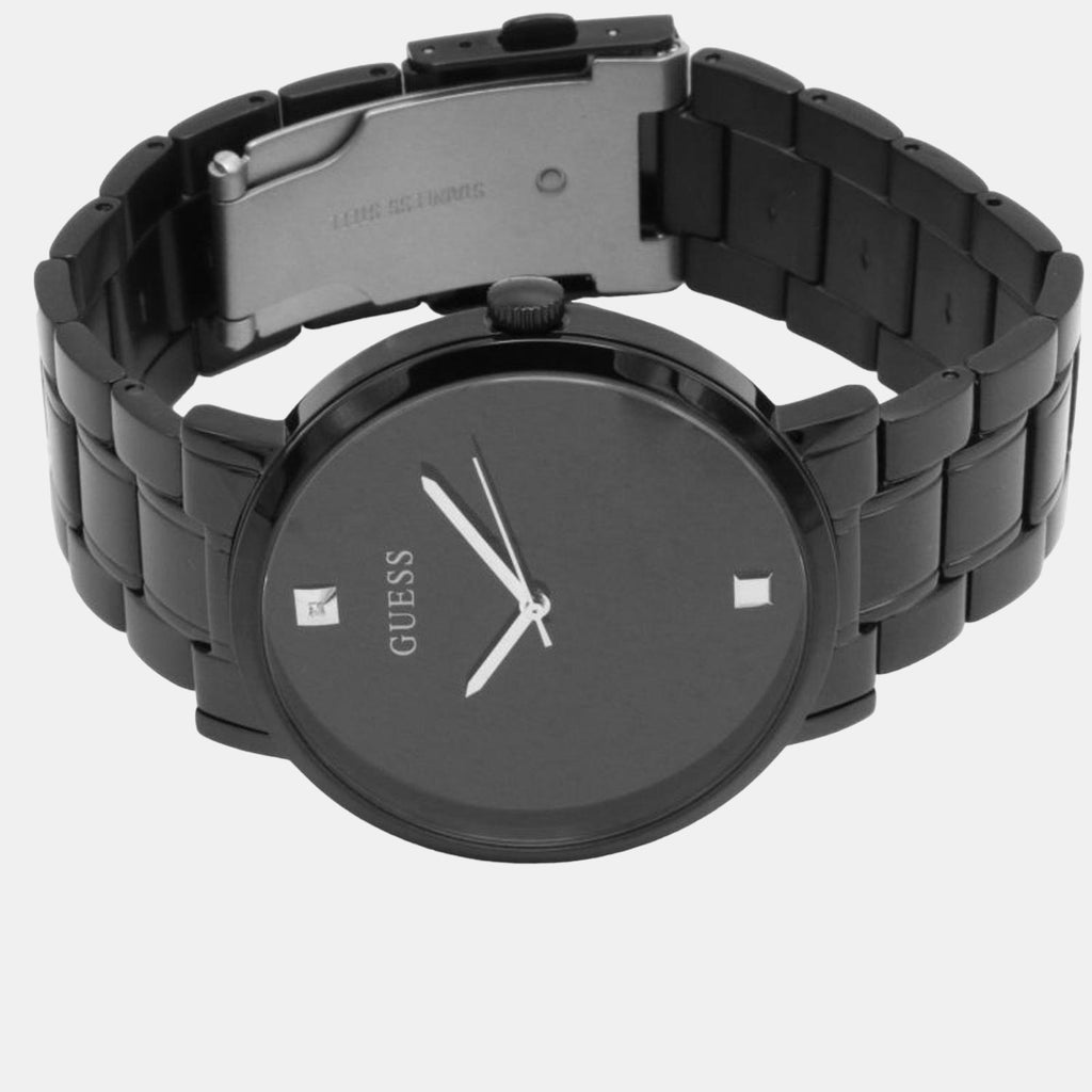 Guess Stainless Steel Round watch