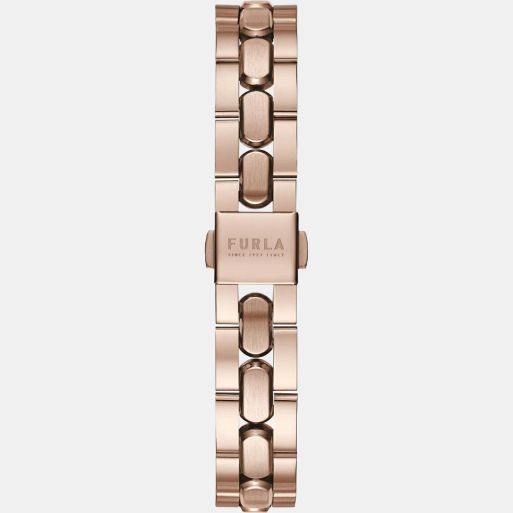 Furla Women Round Silver watch