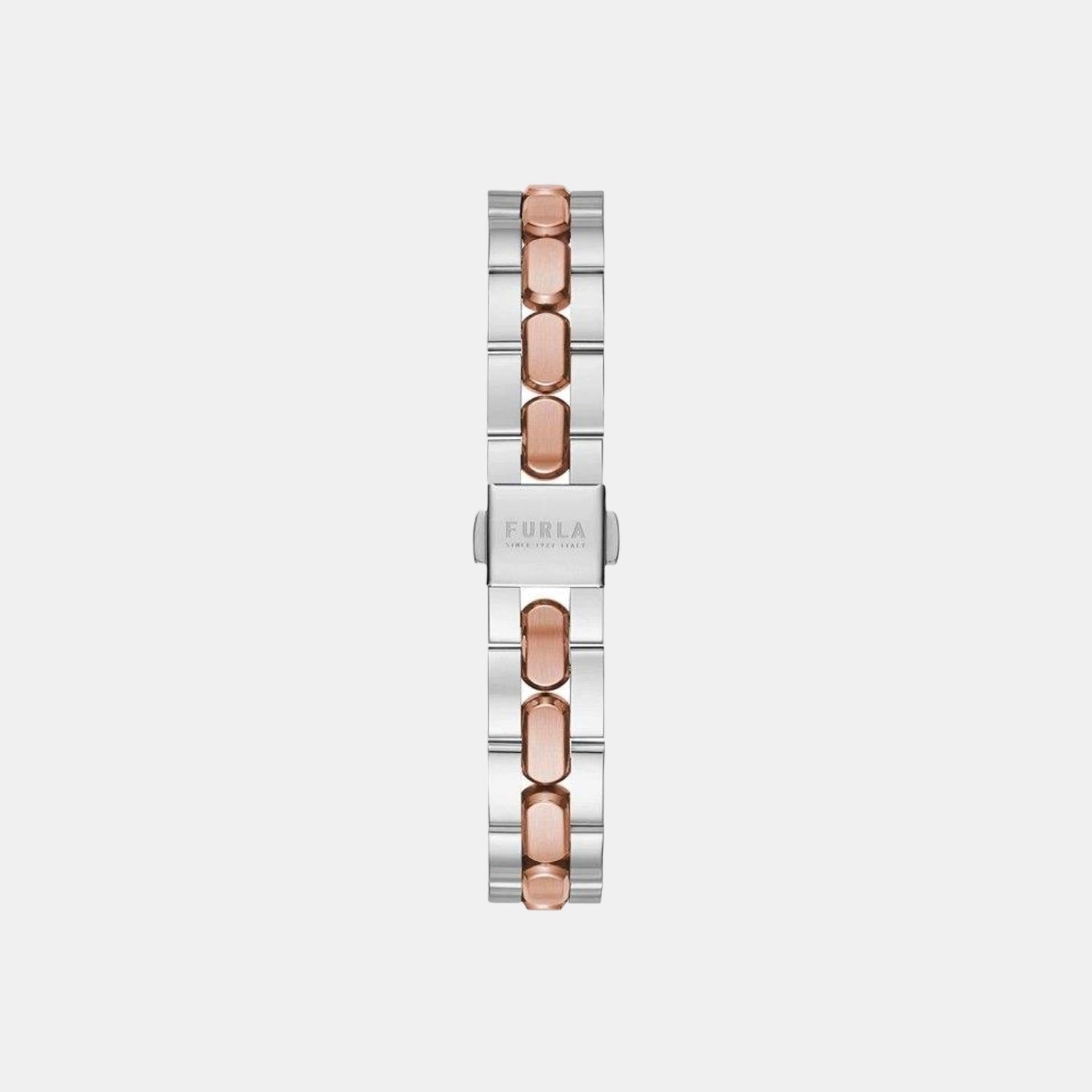Furla Women Round Silver watch