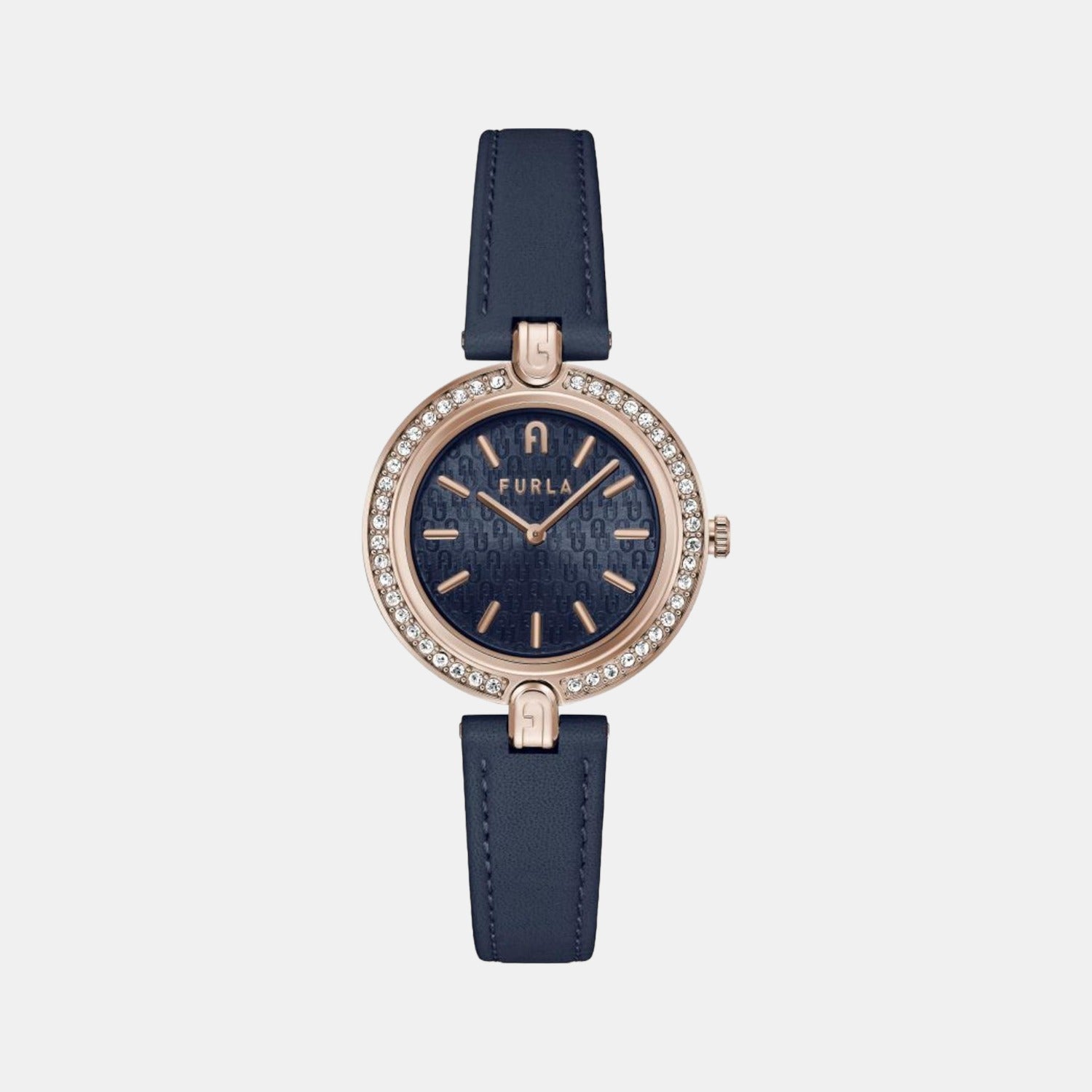 Furla Round Blue Analog watch