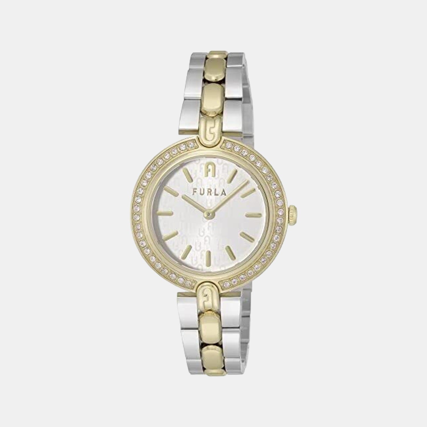 Furla Round White Analog watch