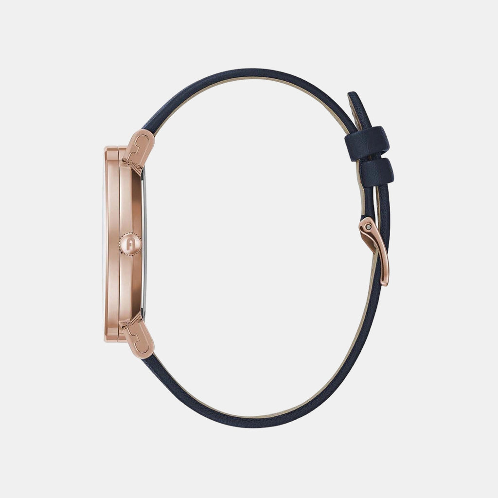 Furla Women Round Blue watch