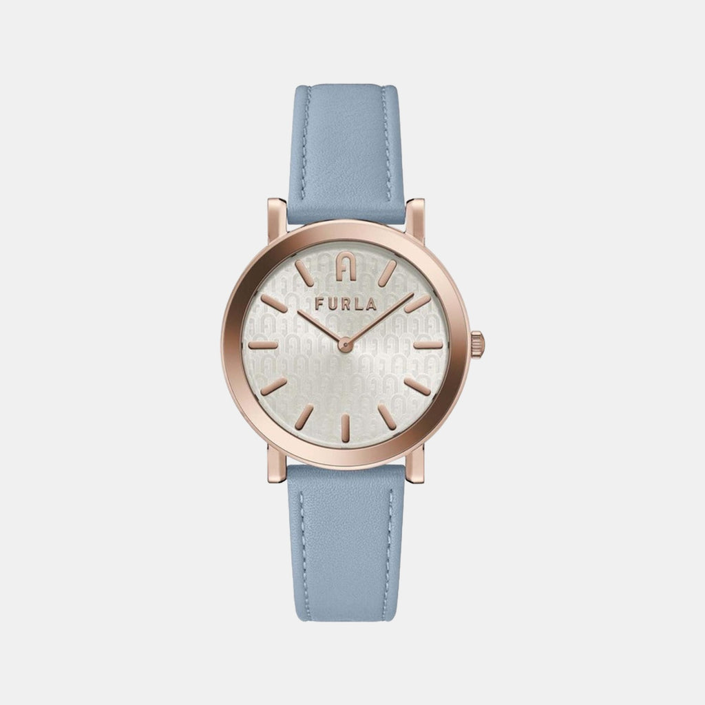 Furla Round White Analog watch