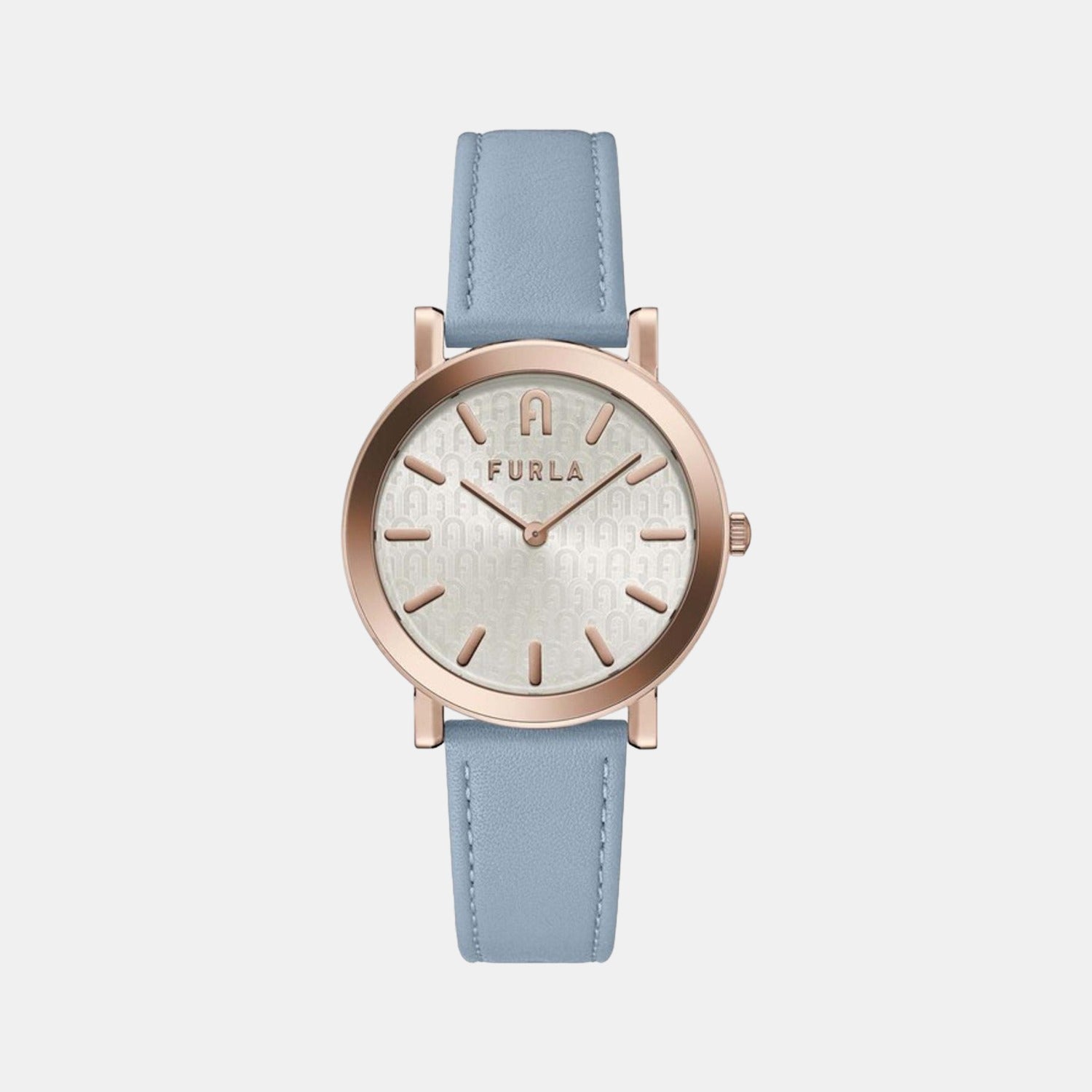 Furla Round White Analog watch