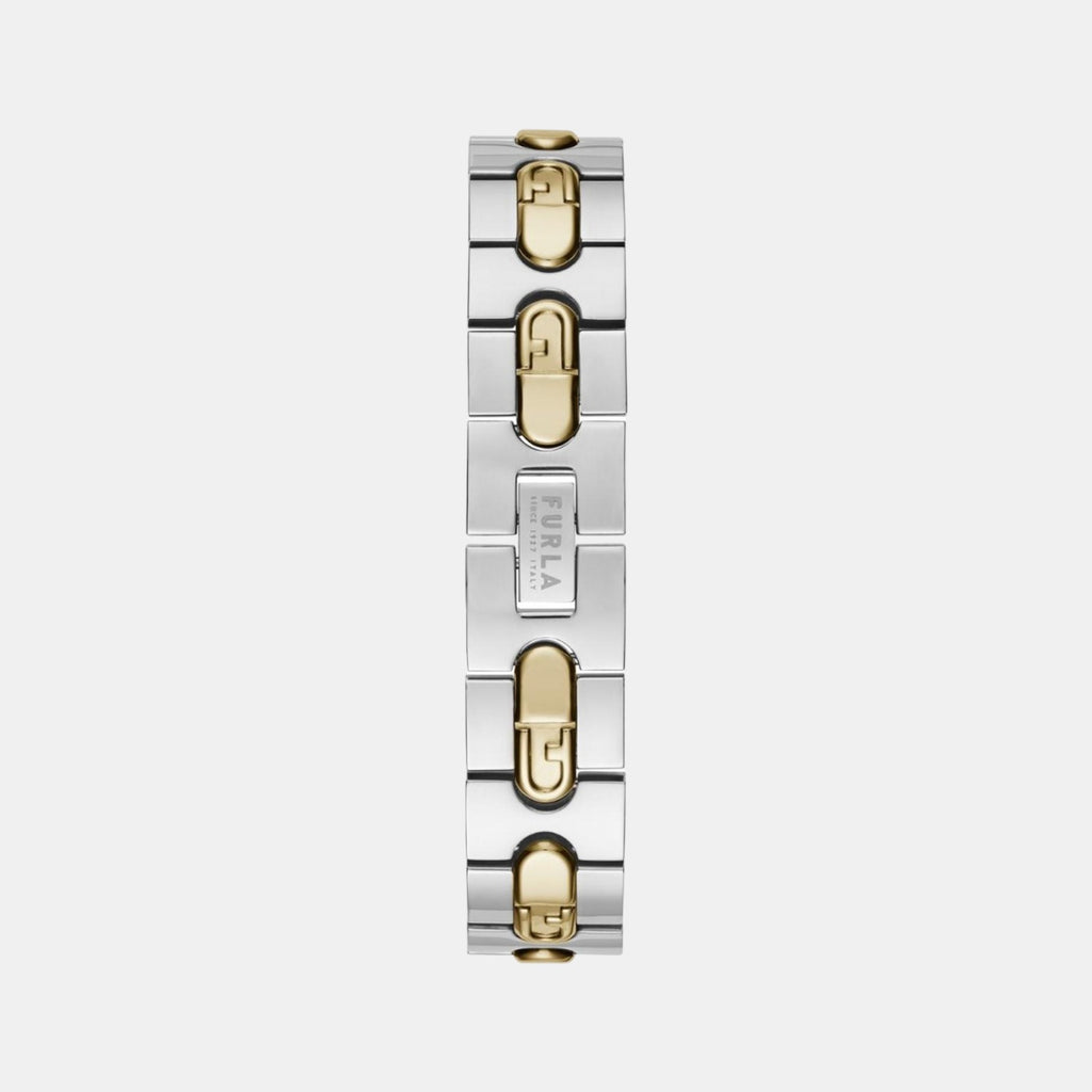 Furla Round Silver Analog watch