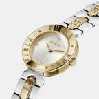 Furla Women Round Silver watch