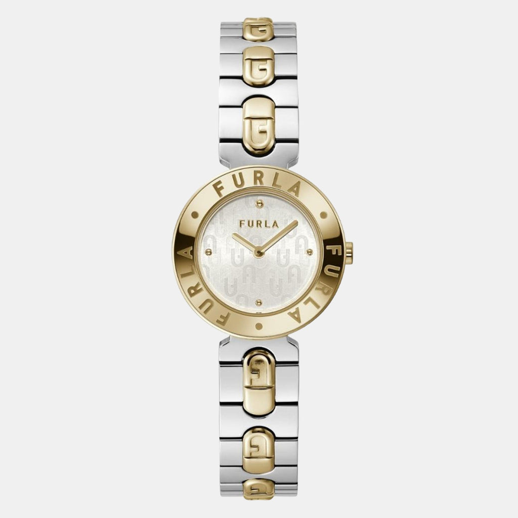 Furla Stainless Steel Round watch