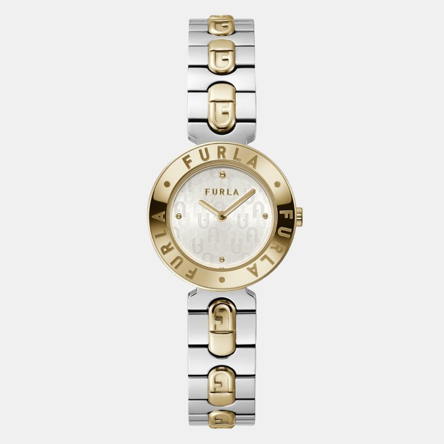 Furla Stainless Steel Round watch