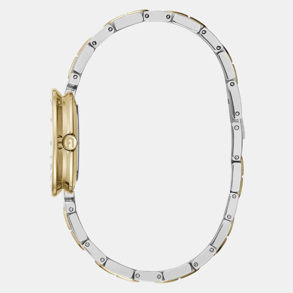 Furla Leather Silver watch