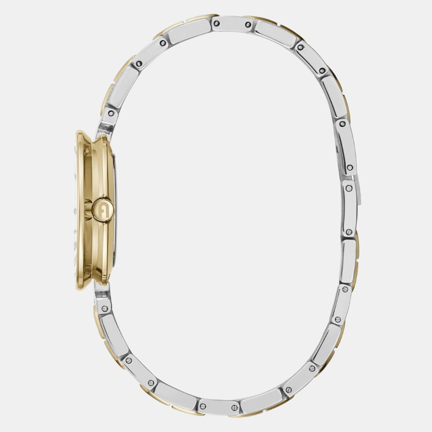 Furla Leather Silver watch