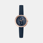 Furla Round Blue Analog watch