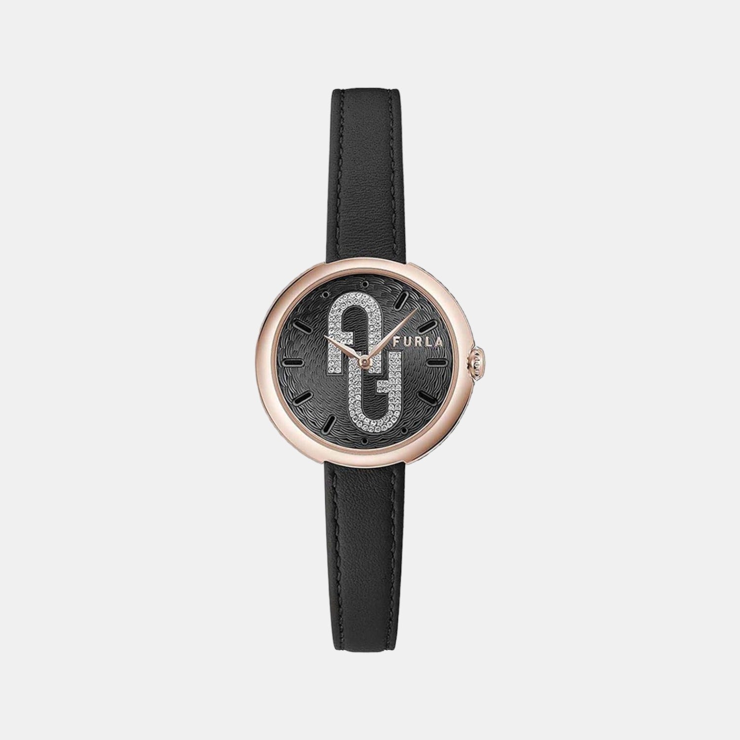 Furla Round White Analog watch