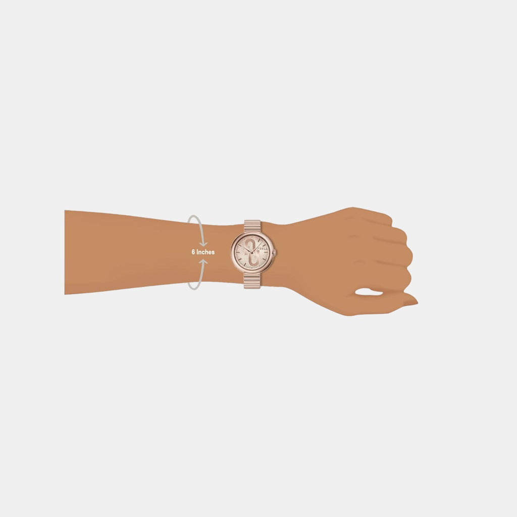 Furla Stainless Steel Round watch