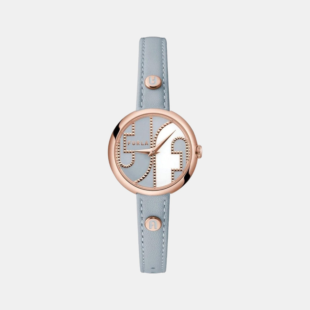 Furla Round White Analog watch