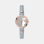Furla Round White Analog watch