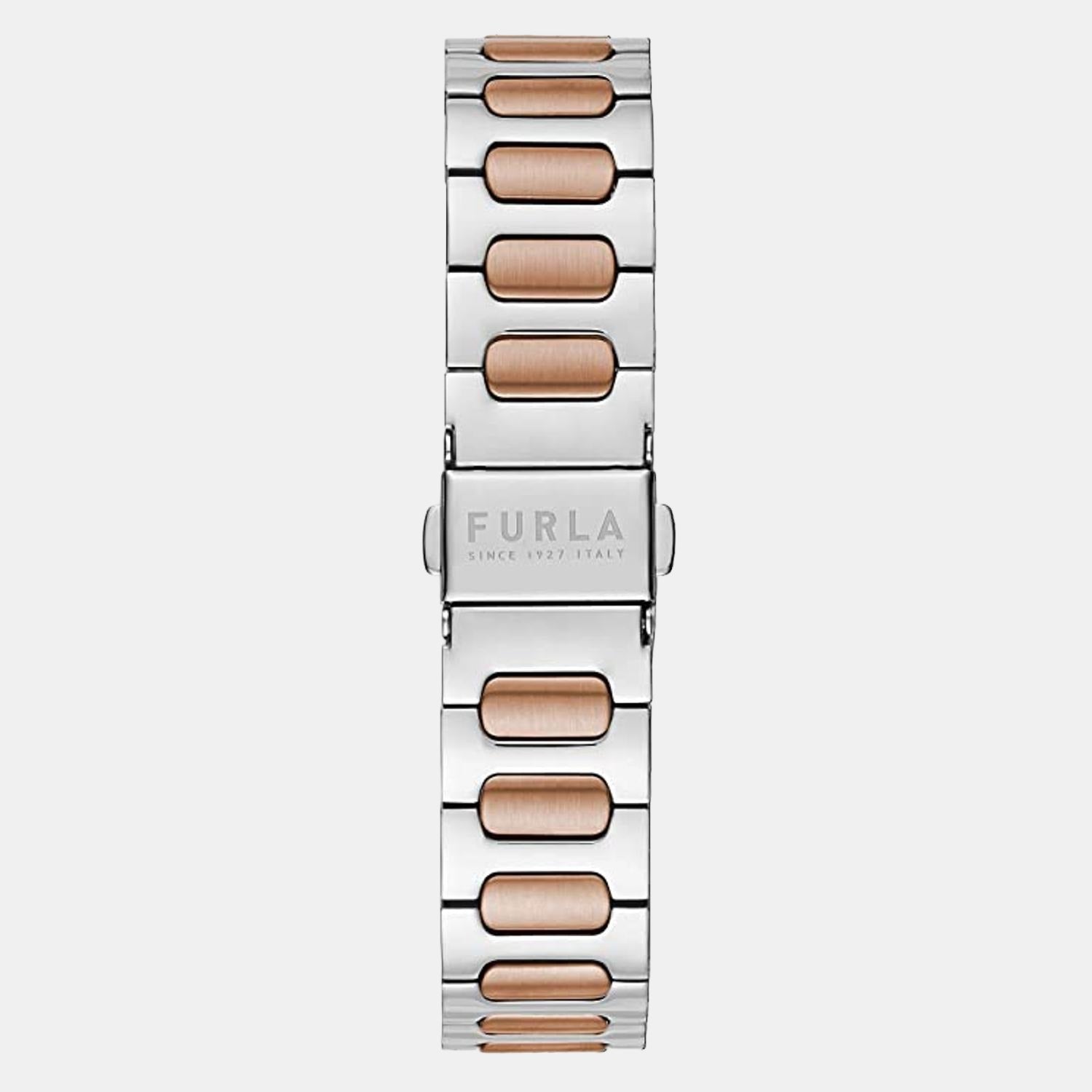 Furla Women Round Black watch