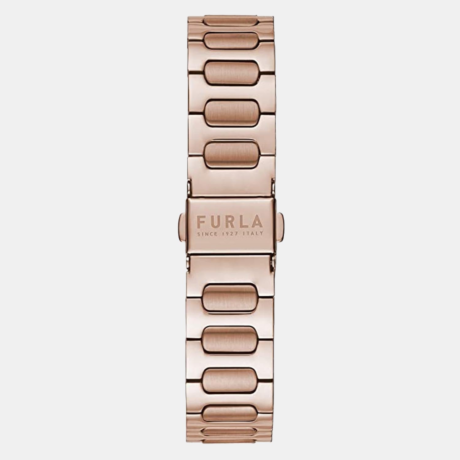 Furla Women Round Silver watch