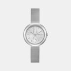 Furla Round Silver Analog watch
