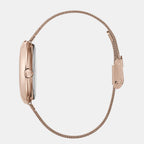 Furla Women Round Gold watch