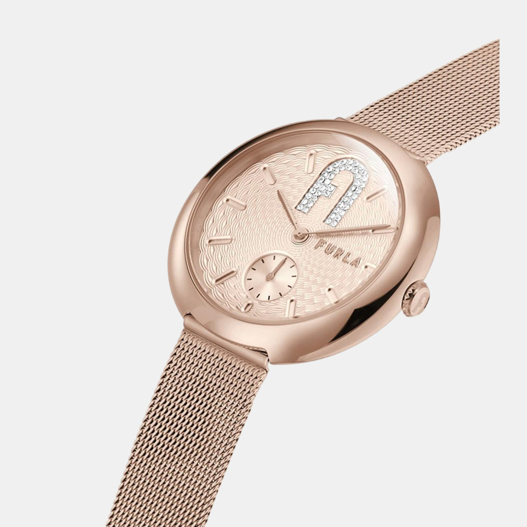 Furla Stainless Steel Round watch