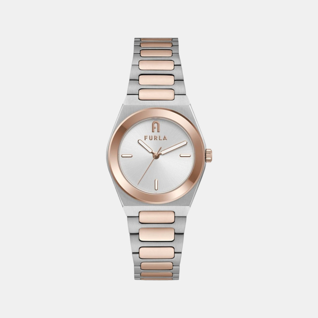 Furla Round Rose Gold Analog watch