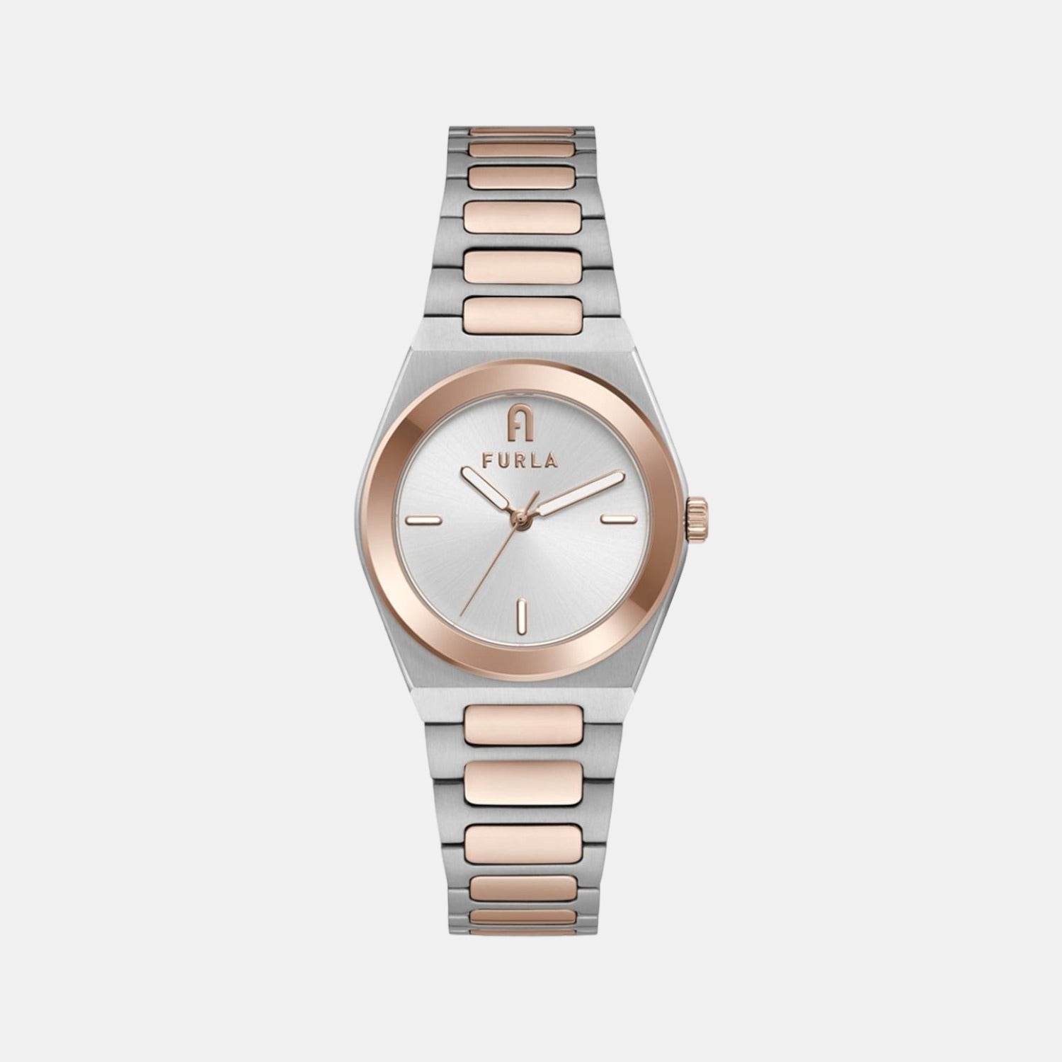 Furla Round Rose Gold Analog watch