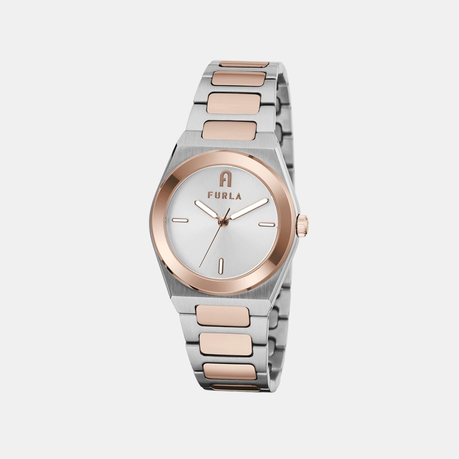 Furla Stainless Steel Rose Gold watch