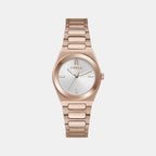 Furla Round Silver Analog watch