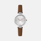 Furla Round Silver Analog watch