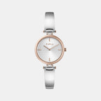 Furla Round Silver Analog watch