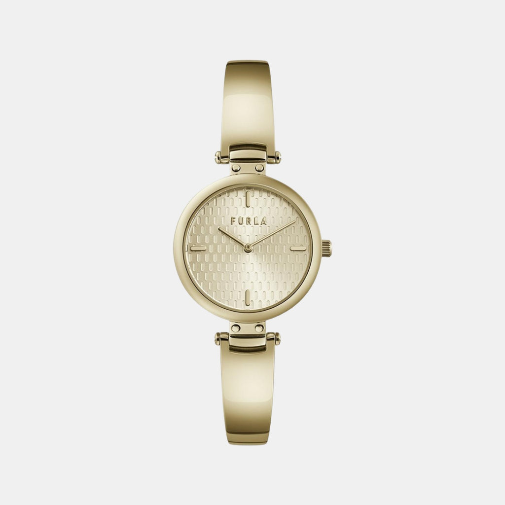 Furla Round Rose Gold Analog watch